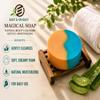 Magical Soap 3-in-1 Aloe Vera Cleansing Bar for Face, Body & Hair | 5 oz view 2