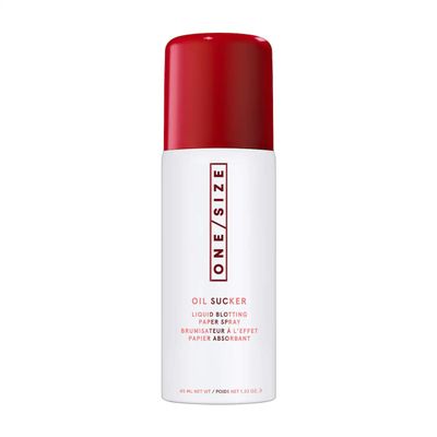 O/S Mini Oil Sucker Liquid Blotting Paper Touch-Up Spray, Oil Control 1.33 oz/45 mL