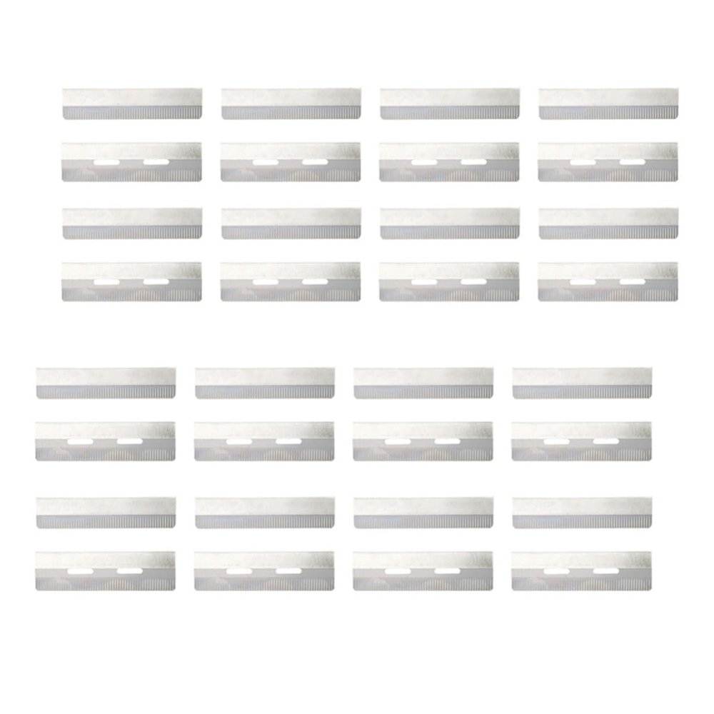 80 Pack Stainless Steel Eyebrow Shaping Blades for Women