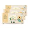 Pure Aura Baby Wipes 72 Pulls, Pack of 4 Doctor Recommended 99.9% Pure Water Wipes with Aloe Vera | Ultra Soft, Thick & Plant-Based | Gentle for Newborns & Sensitive Skin view 1