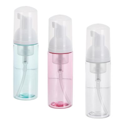 Ciieeo 3pcs Travel Size Foam Pump Bottles 2oz Plastic Refillable Foaming Soap Dispensers Efficient Foaming Action and Controlled Dispensing for Home and Travel Use