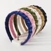 ONMYJFD Diamond set headband vintage flannel wrapped lady wind pressure view 2