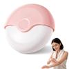 Portable 3-Layer Hair Shaver with Rotating Cover, Womens Razor for Travel (Pink) view 1
