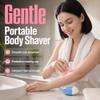 Portable 3-Layer Hair Shaver with Rotating Cover, Womens Razor for Travel (Pink) view 2