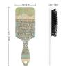 Serenity Prayer On Beach Pattern Air Cushion Hair Brush With Nylon Pins, Scalp Massage for All Hair Types view 2