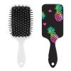 Pink Hearts And Pineapples Air Cushion Hair Brush With Nylon Pins, Scalp Massage for All Hair Types view 1