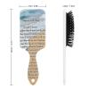 Footprints INthe Sand Air Cushion Hair Brush With Nylon Pins, Scalp Massage for All Hair Types view 2