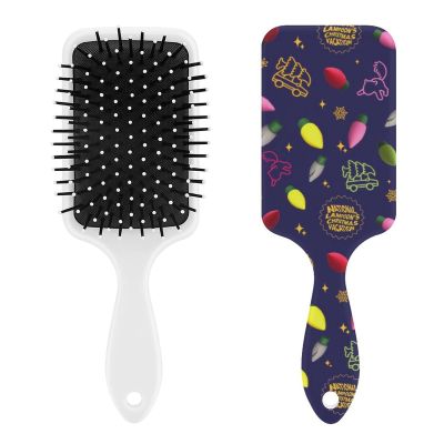 Christmas Vacation Air Cushion Hair Brush With Nylon Pins, Scalp Massage for All Hair Types