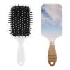 Foot Printsin The Sand Poem Air Cushion Hair Brush With Nylon Pins, Scalp Massage for All Hair Types view 1