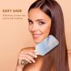 Foot Printsin The Sand Poem Air Cushion Hair Brush With Nylon Pins, Scalp Massage for All Hair Types view 4