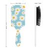 Daisy Flower Blue Air Cushion Hair Brush With Nylon Pins, Scalp Massage for All Hair Types view 2