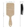 Wicker Air Cushion Hair Brush With Nylon Pins, Scalp Massage for All Hair Types view 2