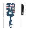 Dental Pattern Air Cushion Hair Brush With Nylon Pins, Scalp Massage for All Hair Types view 2
