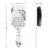 IsaiahFear Not For I Have Redeemed You, Bible Verse Wall Art Air Cushion Hair Brush With Nylon Pins, Scalp Massage for All Hair Types view 2