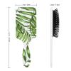 Tropical Leaves Palms Air Cushion Hair Brush With Nylon Pins, Scalp Massage for All Hair Types view 2