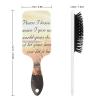 John My Peace I Give to You, Bible Verse Classic Round Air Cushion Hair Brush With Nylon Pins, Scalp Massage for All Hair Types view 2