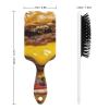 Cheeseburger Air Cushion Hair Brush With Nylon Pins, Scalp Massage for All Hair Types view 2