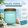 Shea Sugar Scrub Ocean breeze- Pack 2-Exfoliating Body Scrub with Jasmine & Vitamin E Hydrating & Smoothing Skin 18 oz (2) view 3