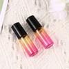 SKISUNO 15pcs 5ml Glass Roller Bottles Set Leak-proof Refillable Roll-on Bottles for Essential Oils Perfume Travel and Home Use Gradient Color Stylish Roller Ball Containers Random Color view 4
