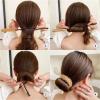 Deft Bun Twister 6Pcs Crystal hair bun maker, braiding and styling tool, lazy twisting, stick, fluffy flower accessory view 4