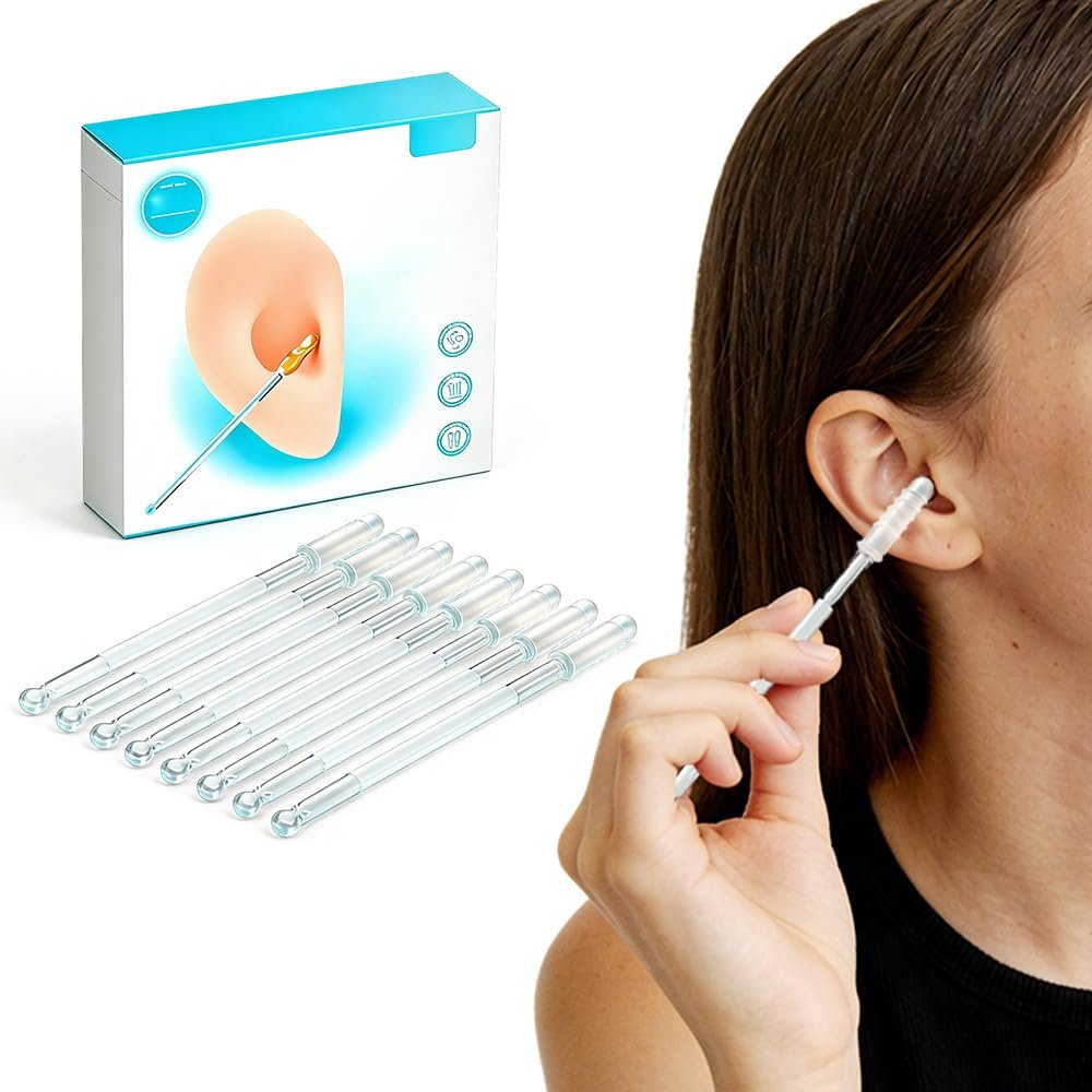 4 Pack Sticky Ear Cleaner, Sticky Ear Cleaning Stick