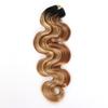YWIGS Reusable Crochet Human Hair Body Wave #T1B/27/30/613 18" 100 Strands view 1