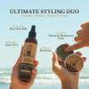 The Merman Sea Salt Spray & Curling Sea Clay Bundle, All-Day Hold, 8oz, 2oz view 2