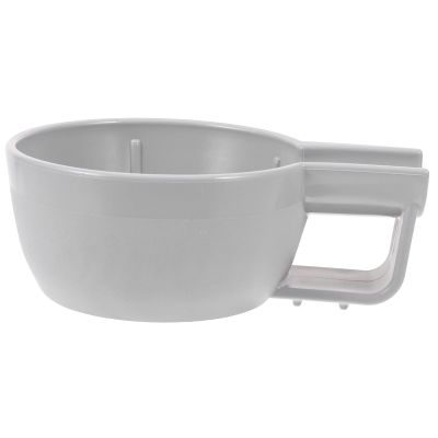 HEANUJJ Reusable Men Shaving Soap Bowl with Large Capacity Sturdy Pp Material Handheld Small Shaving Container for Foam and Travel