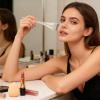 Flat Foundation Brush, Wet Dry Concealer Tool, Thin Makeup Brush view 2