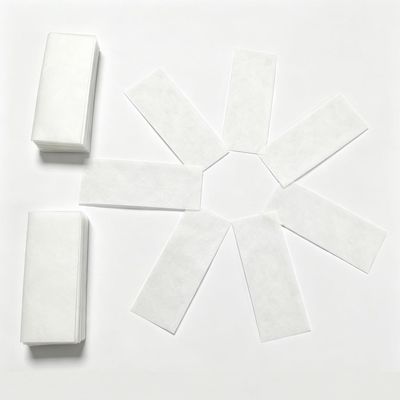 80 Piece Mini Non Woven Wax Strips (No Wax) for FaceHair Removal Wax Paper Facial Strips for Women Men - Small(1.5 x 3.8 Inch)