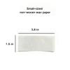 80 Piece Mini Non Woven Wax Strips (No Wax) for FaceHair Removal Wax Paper Facial Strips for Women Men - Small(1.5 x 3.8 Inch) view 2