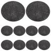 Abaodam 10pcs Electric Foot File Replacement Pads for Dead Skin Removal Reusable Abs Material with Grit Surface Exfoliation Foot Grinder Heads view 1