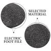 Abaodam 10pcs Electric Foot File Replacement Pads for Dead Skin Removal Reusable Abs Material with Grit Surface Exfoliation Foot Grinder Heads view 3