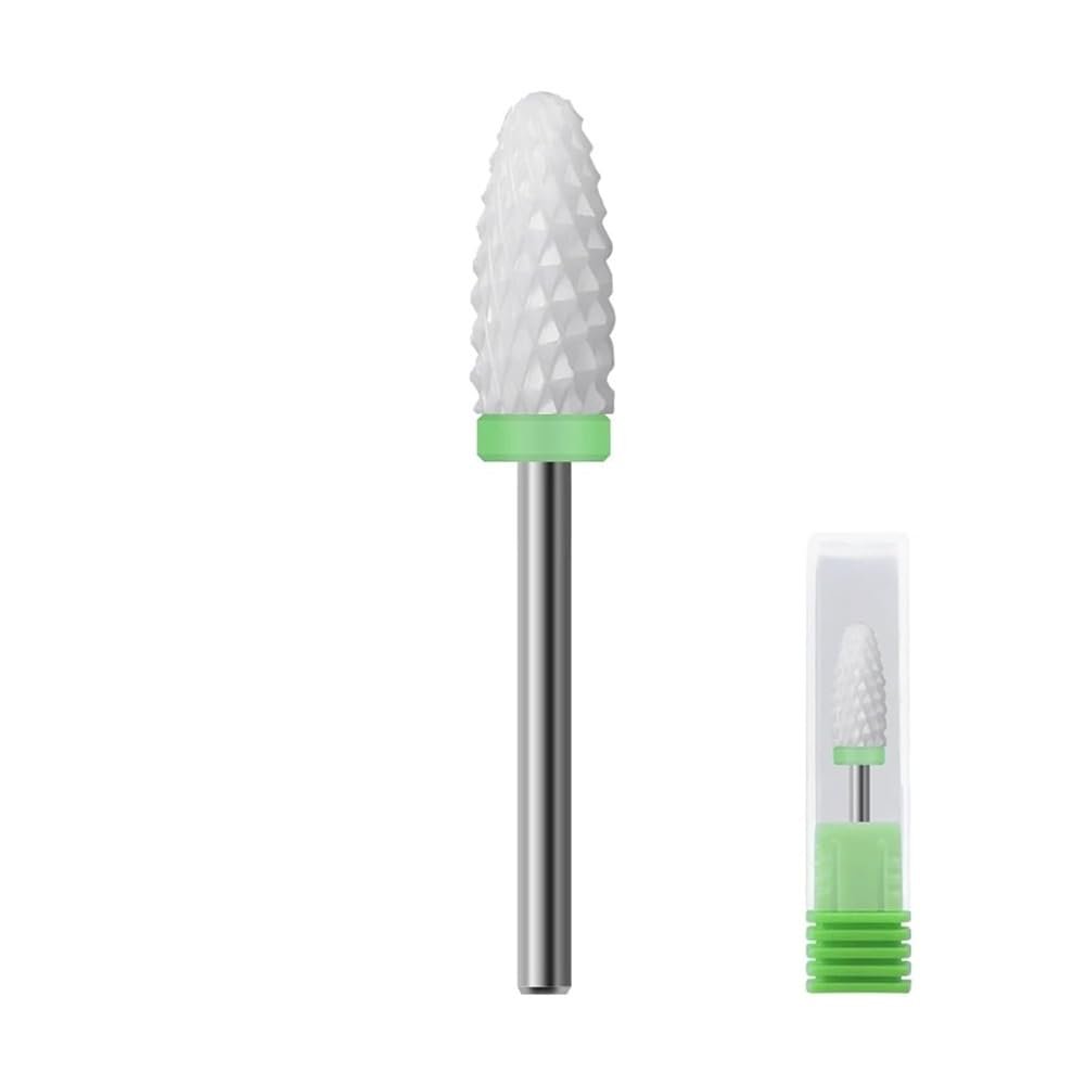 Ceramic Nail Drill Bit 3/32" for Acrylic Nails Professional Electric Manicure Tool