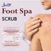 Jeva Exfoliating Foot Spa Scrub Deep Cleansing Polish for Rough Elbows, Knees, Neck, Back & Feet Body Wash Companion for Soft Skin, 380ml view 3