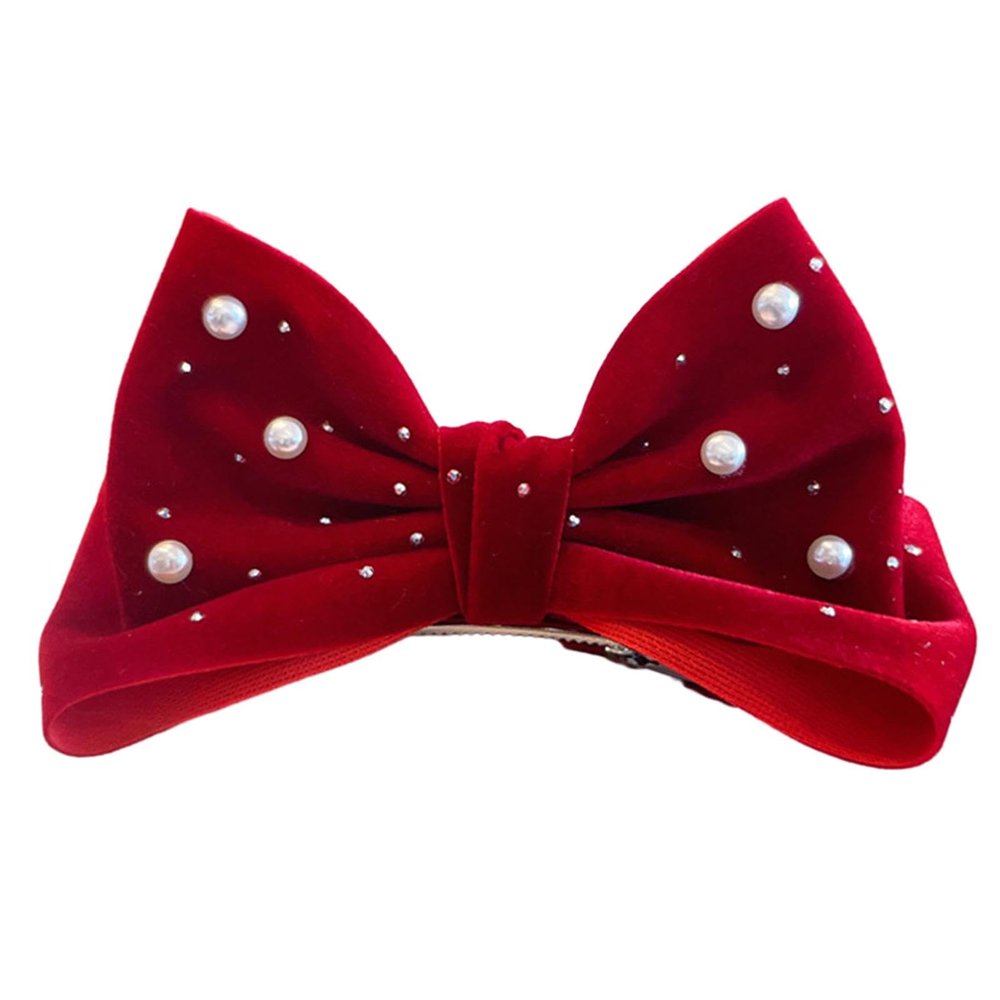 petsola Bow Hair Clip Bow Barrettes Hair Bow Clips Metal Clip Handmade Soft Texture Suitable for Girls Teens Birthday Gift Everyday Wear, Style A
