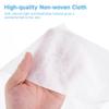 100 Pcs Massage Face Cradle Covers, Disposable Non Sticking Flat Face Rest Cover Cloths for Massage Table, Soft Non Woven Cloth for Massage Table and Massage Bench Headrests view 3
