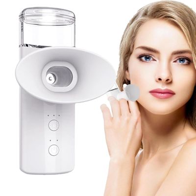 Adtzpc Eye Steamer for Dry Eyes, 24ml Warm Compress Eye Drop Mister, Soothing Sprayer Handheld Face Steamer, Hot and Cold Compress Modes & 3 Adjustable Temperature Levels, for Eye Skin Care