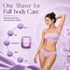 UpperX Mini Electric Razors for Women, Portable Bikini Trimmer for Women view 3