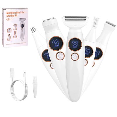 Multifunctional 5-in-1 Women's Hair Shaver