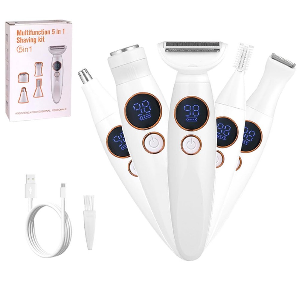 Multifunctional 5-in-1 Women's Hair Shaver