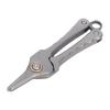 Alloy Nose Hair Trimmer Scissors Portable Keychain Facial Grooming Tool for Men Women Trim for Nose Eyebrows Mustache Sideburns 60mm Lightweight Stainless Steel view 2