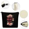 Best Mom Ever Makeup Case Travel Cosmetic Bag view 3