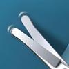 Yyksuip 3-Pack Nose Hair Scissors Rounded Tip Stainless Steel Grooming Scissors for Eyebrows, Nose, Moustache, Beard, Facial Hair Trimming, Safe for Men and Women Mustache Scissors view 3