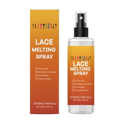 Podanri Extreme Hold Lace Melting Spray for Wigs, Melting Spray for Lace Wigs, Invisible Matte Finish Hold, Gentle on Skin & Lace, Lasting Quality (1pc)