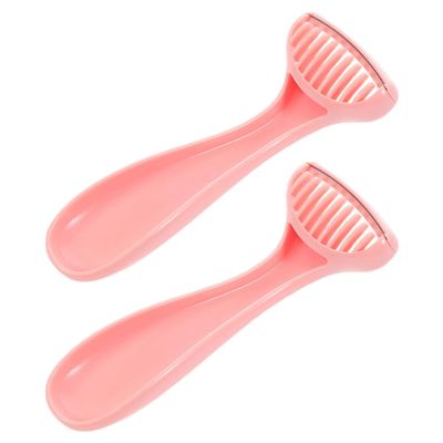 SECFOU 2pcs Portable Hair Removal Tool for Women with Painless Design, Compact Razor for Legs and Sweat Hair, for Daily Use and Travel, Made of Plastic and Steel