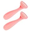 SECFOU 2pcs Portable Hair Removal Tool for Women with Painless Design, Compact Razor for Legs and Sweat Hair, for Daily Use and Travel, Made of Plastic and Steel view 1