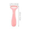 SECFOU 2pcs Portable Hair Removal Tool for Women with Painless Design, Compact Razor for Legs and Sweat Hair, for Daily Use and Travel, Made of Plastic and Steel view 2
