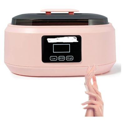 Paraffin machineHand and Foot Bath, Moisturizing Skin Relieving Fatigue, Two Temperature, 3.4 Liter Capacity, for Beauty, Home, Smooth(Pink)