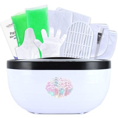 Hand and Foot Paraffin Bath, 3 Liter Machine Kit, Temperature Regulation 24 Hour Warmth, for Moisturizing and Renewing Skin Relieving Fatigue